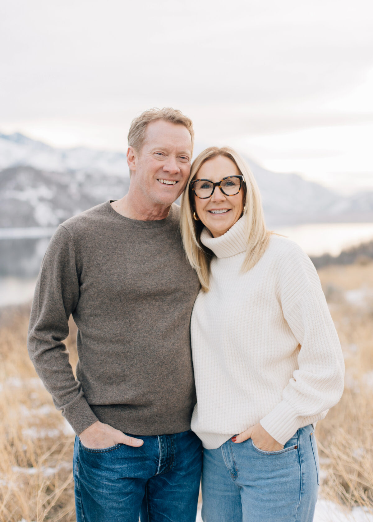 Mom and dad portraits