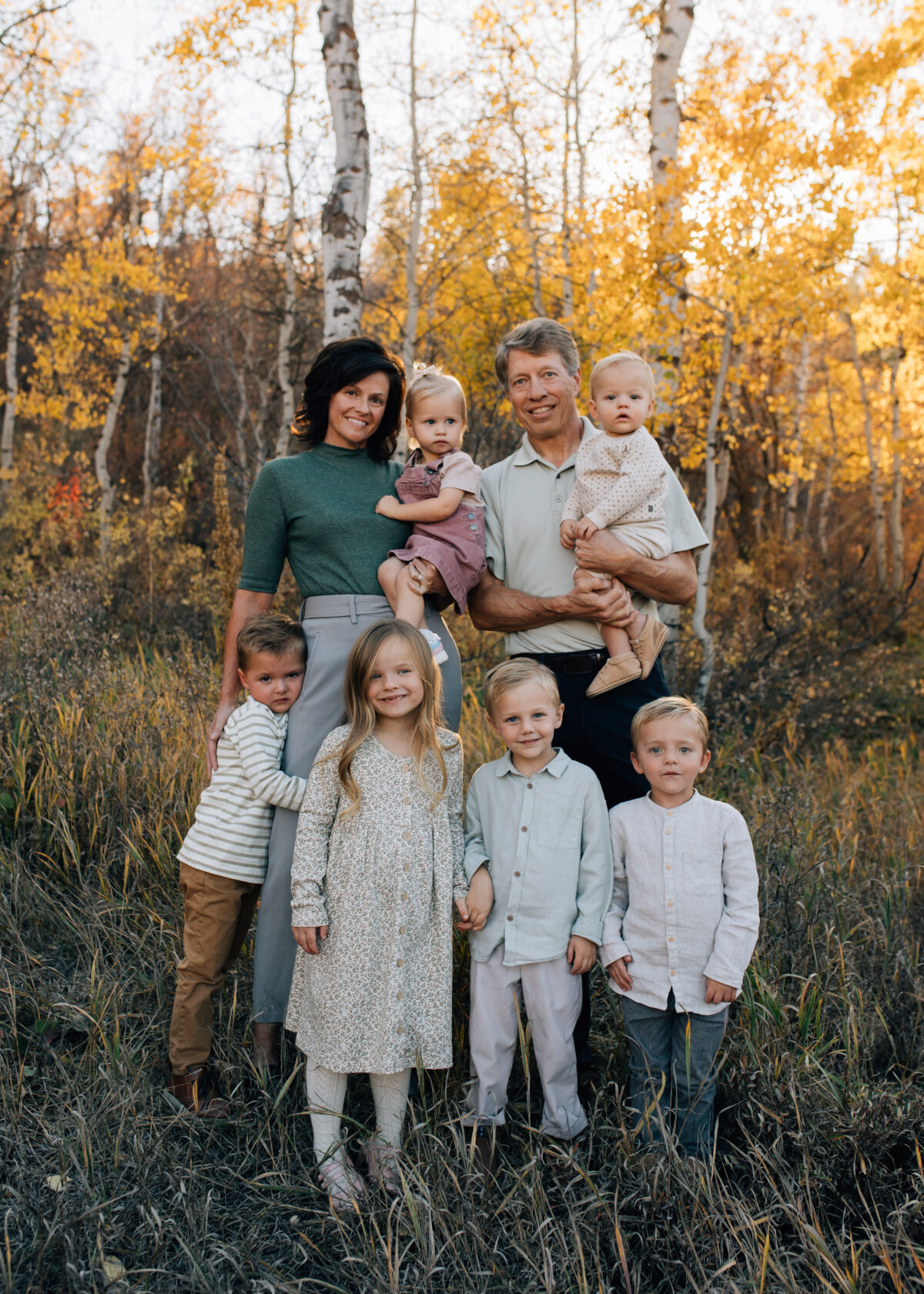 Northern Utah fall family photos