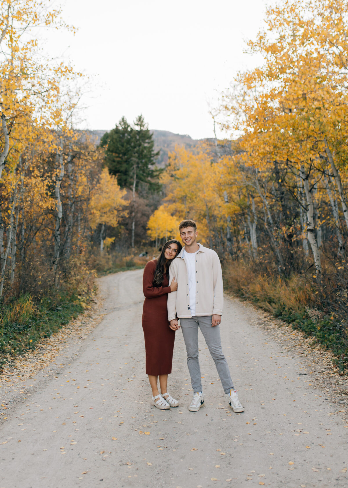 Fall couple photos