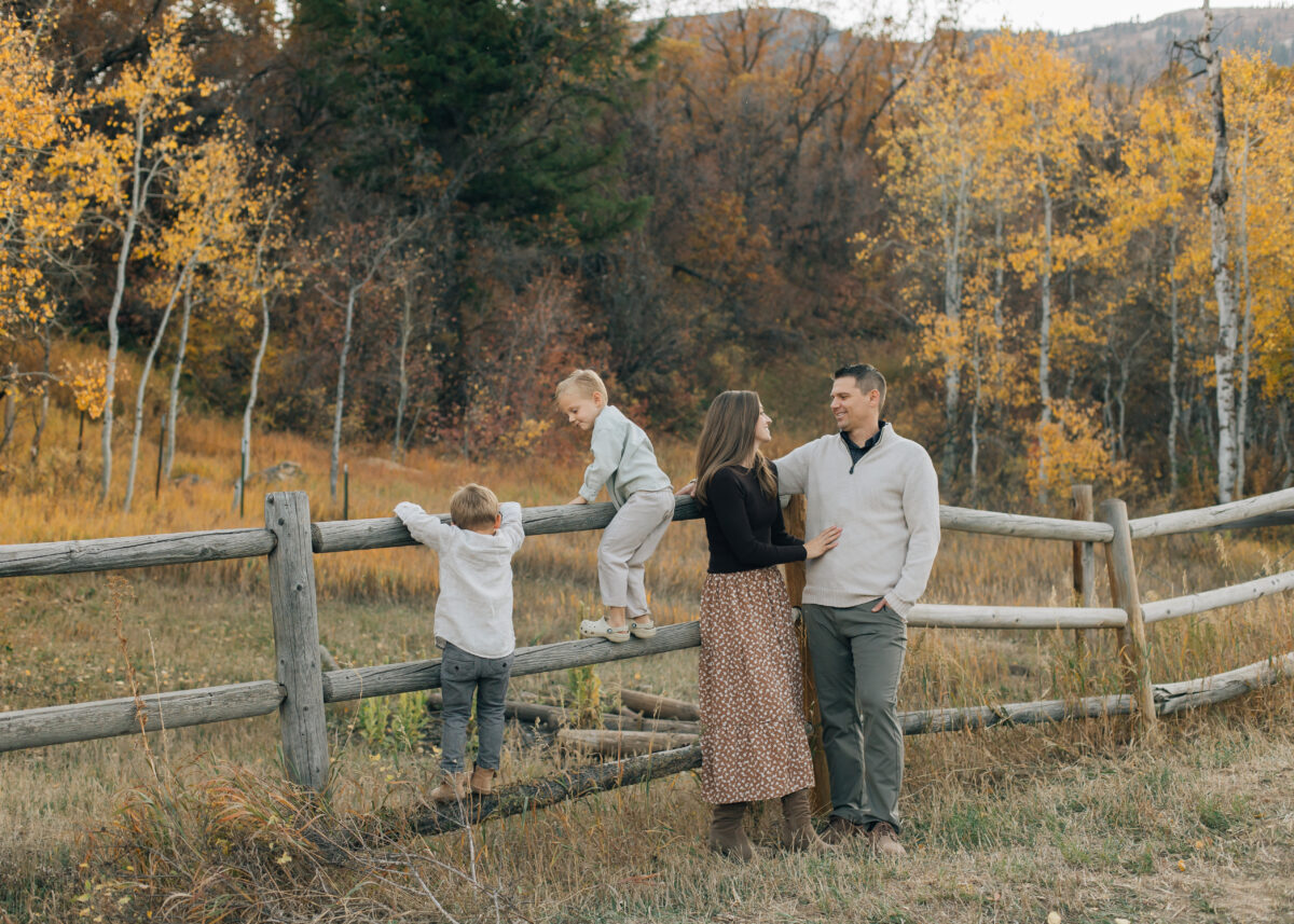 Utah fall family photos