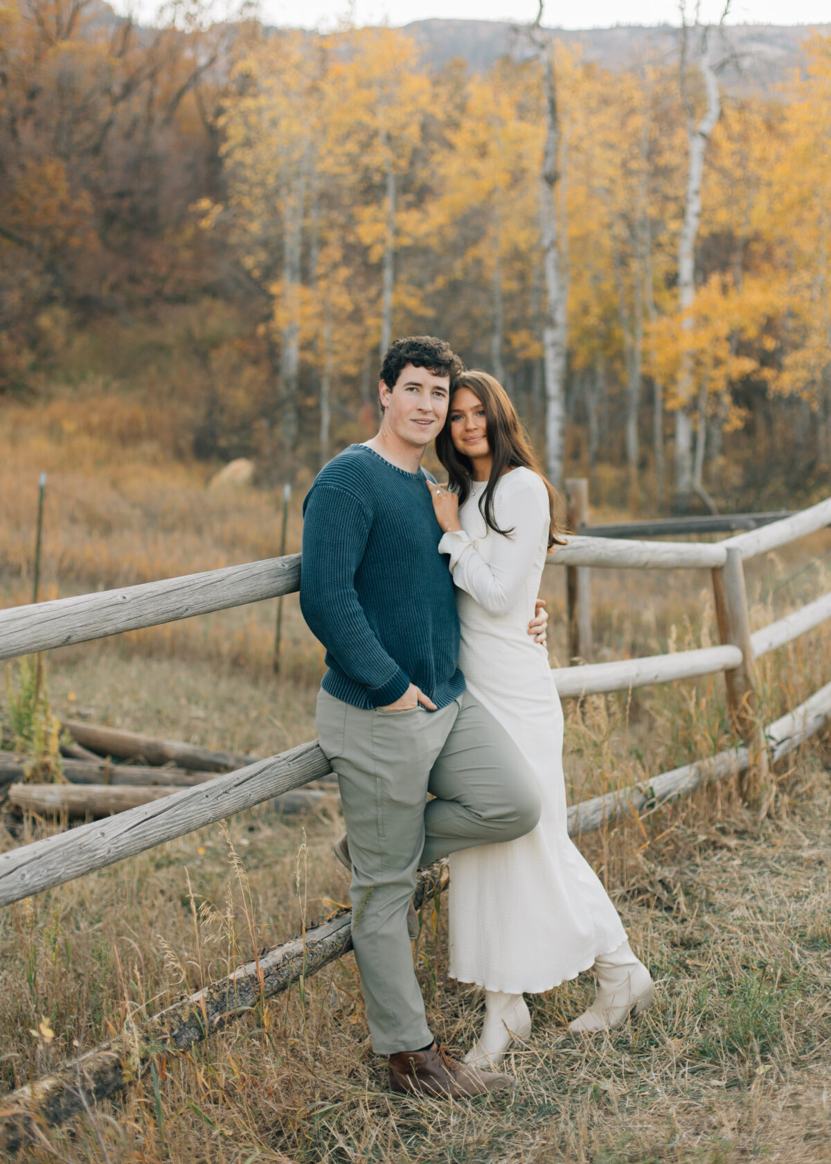 Fall couple photos