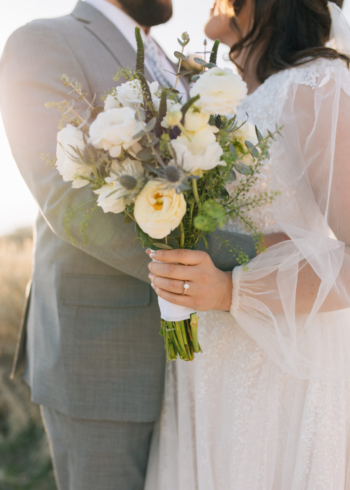 Bouquet detail shot