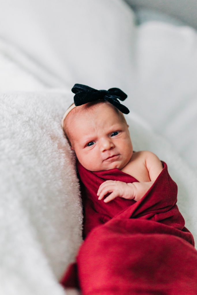 lifestyle newborn photos