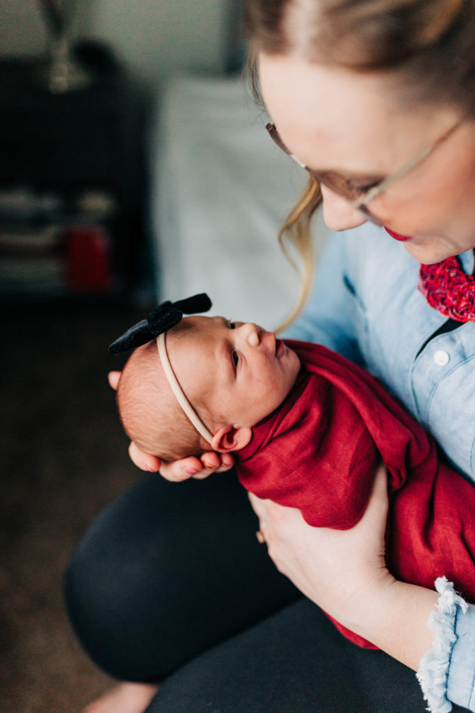 mom and baby lifestyle photos