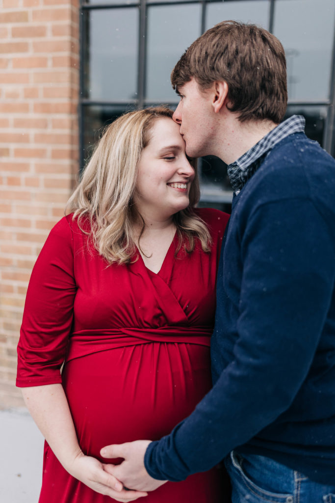 Downtown Ogden Maternity portraits