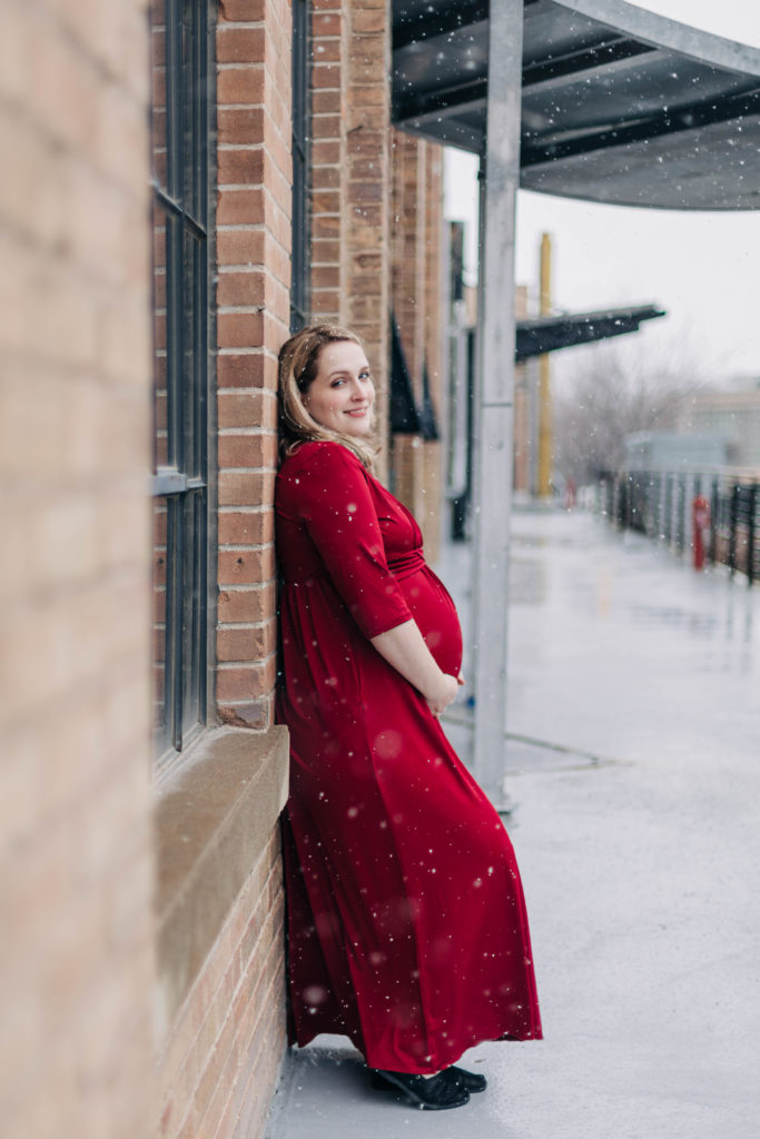 Downtown Ogden Maternity portraits