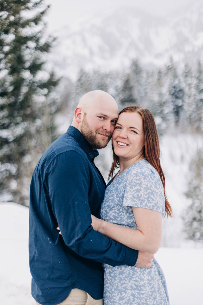 Snowbasin Engagement session
