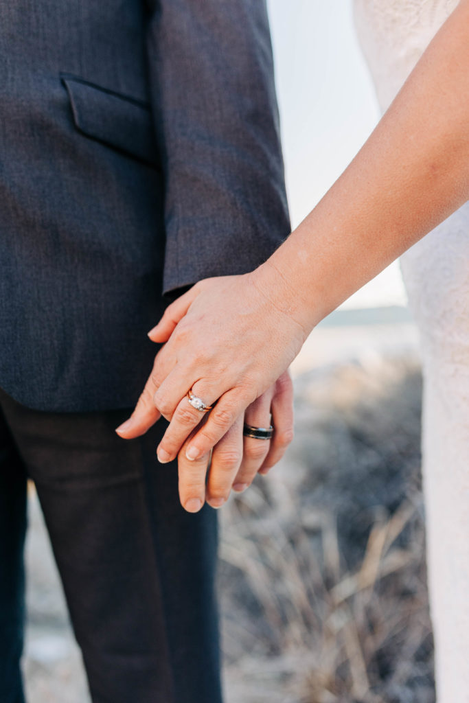 Antelope Island wedding