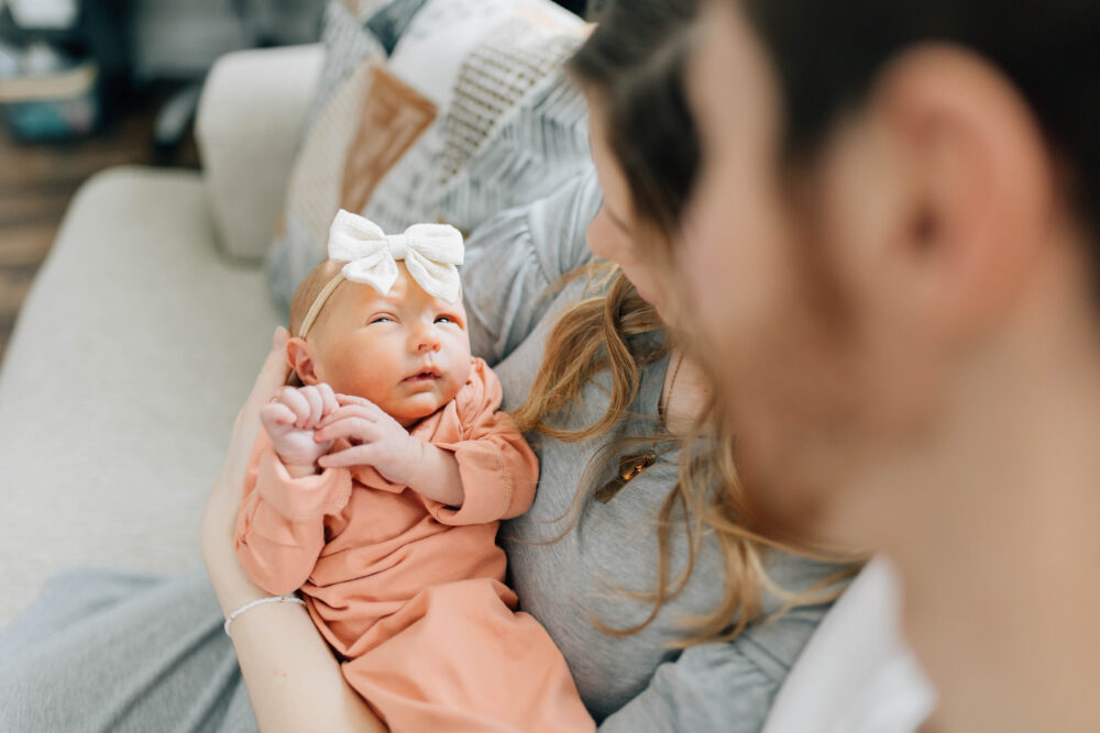 indoor newborn photos