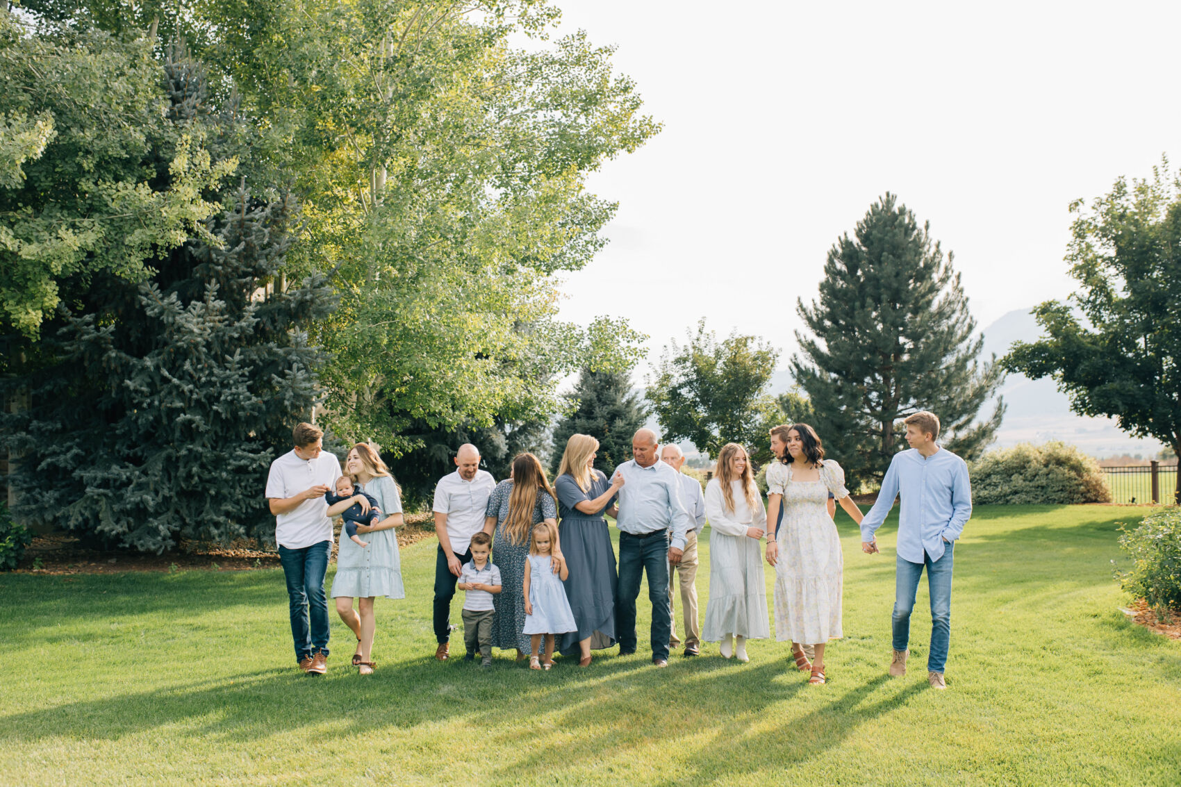 Extended family photography