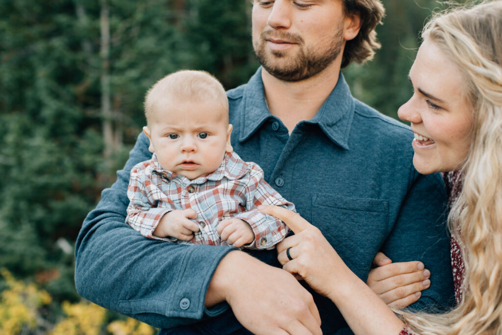 Jordan Pines family portrait