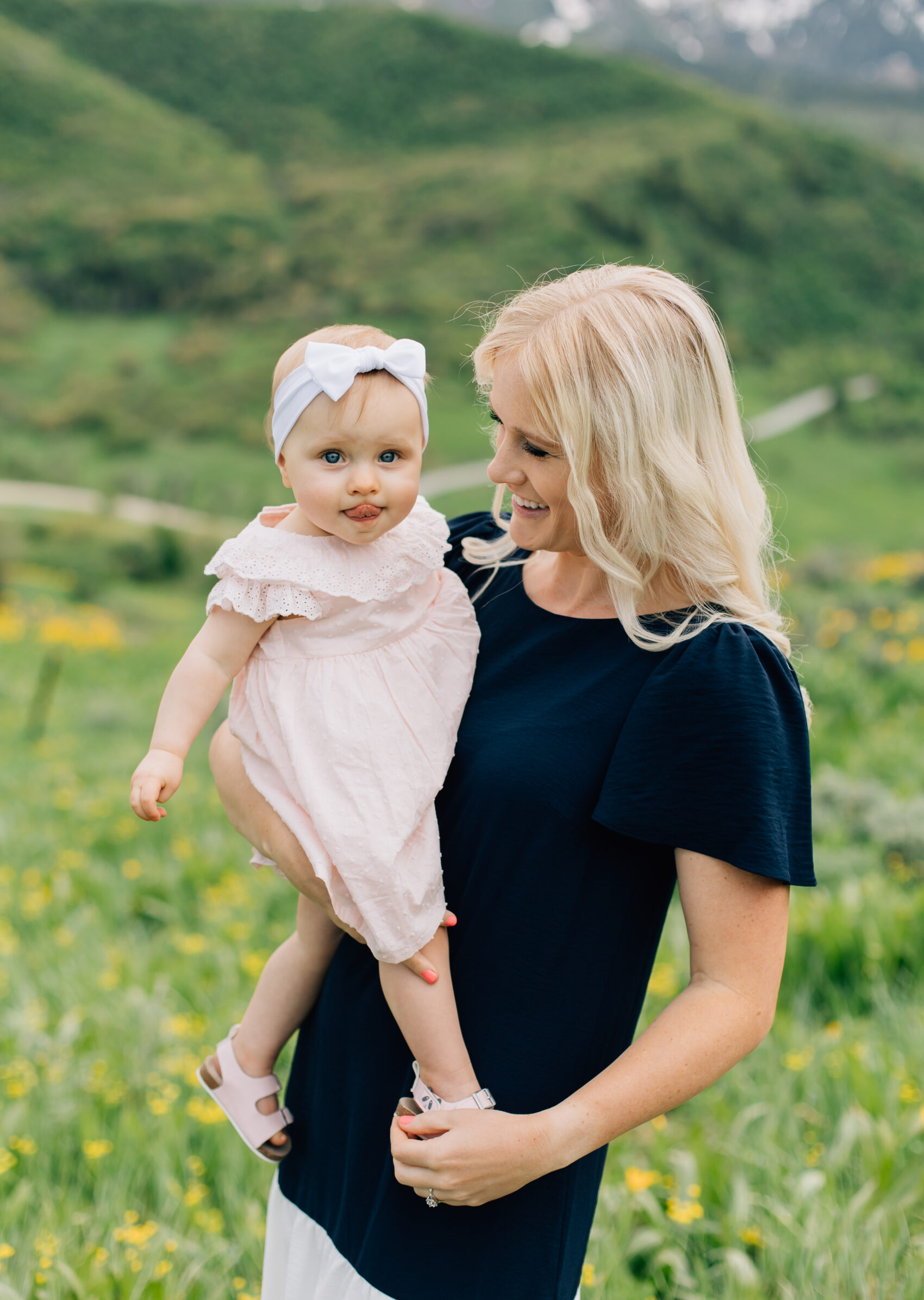 Snowbasin mom and baby