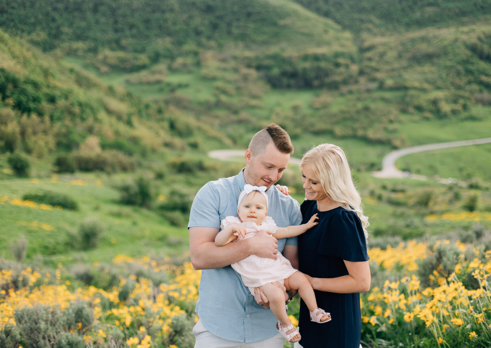 Snowbasin family photography