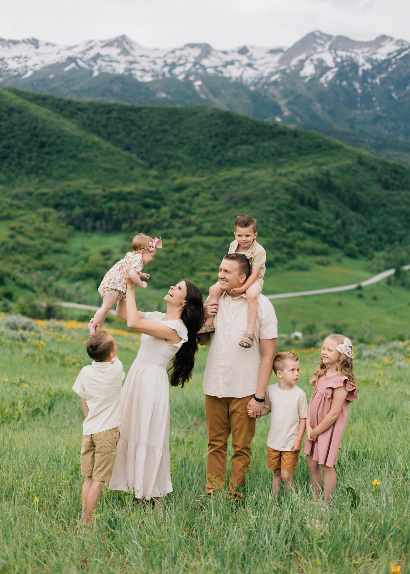 Snowbasin family photos