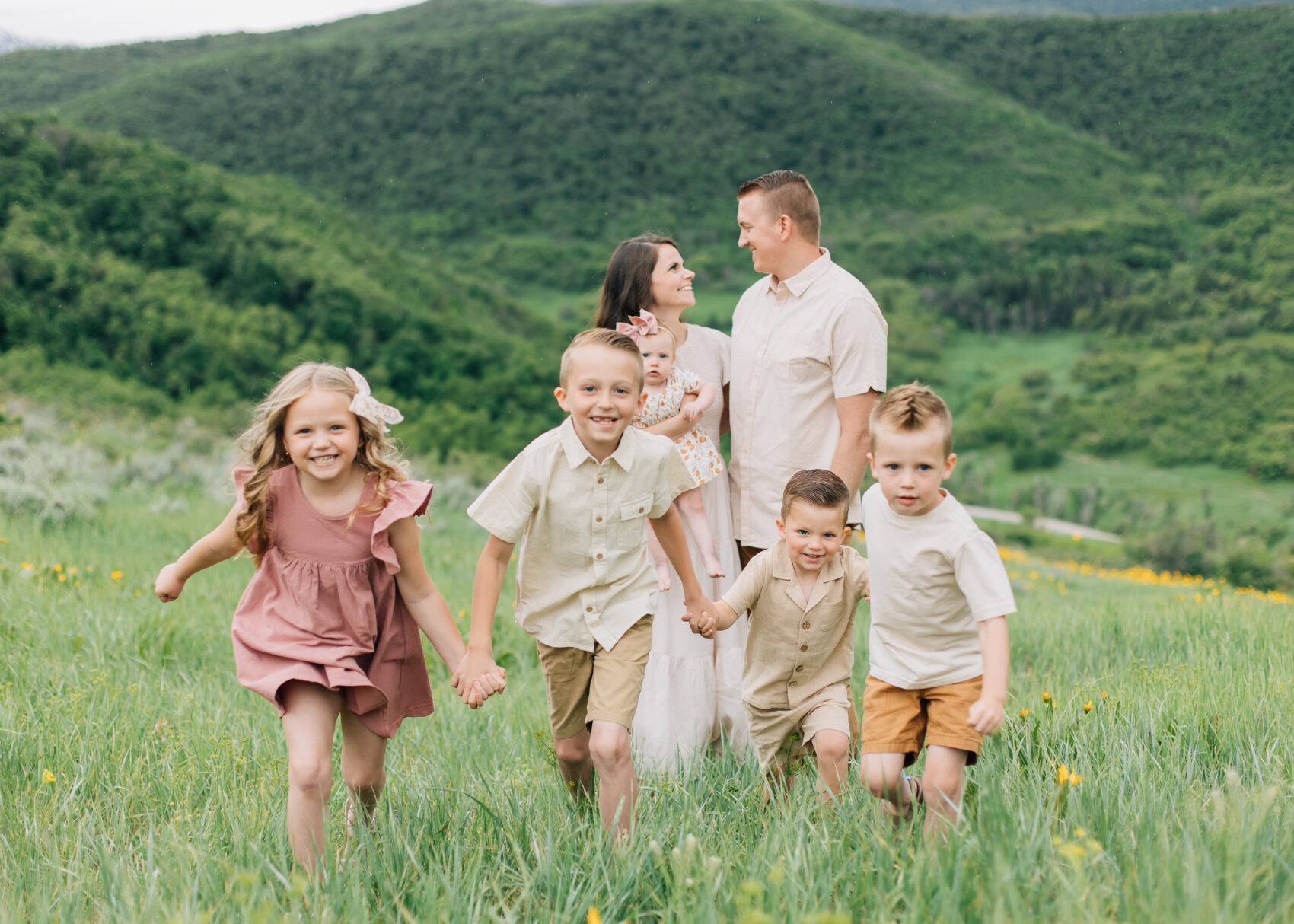 Snowbasin family photos