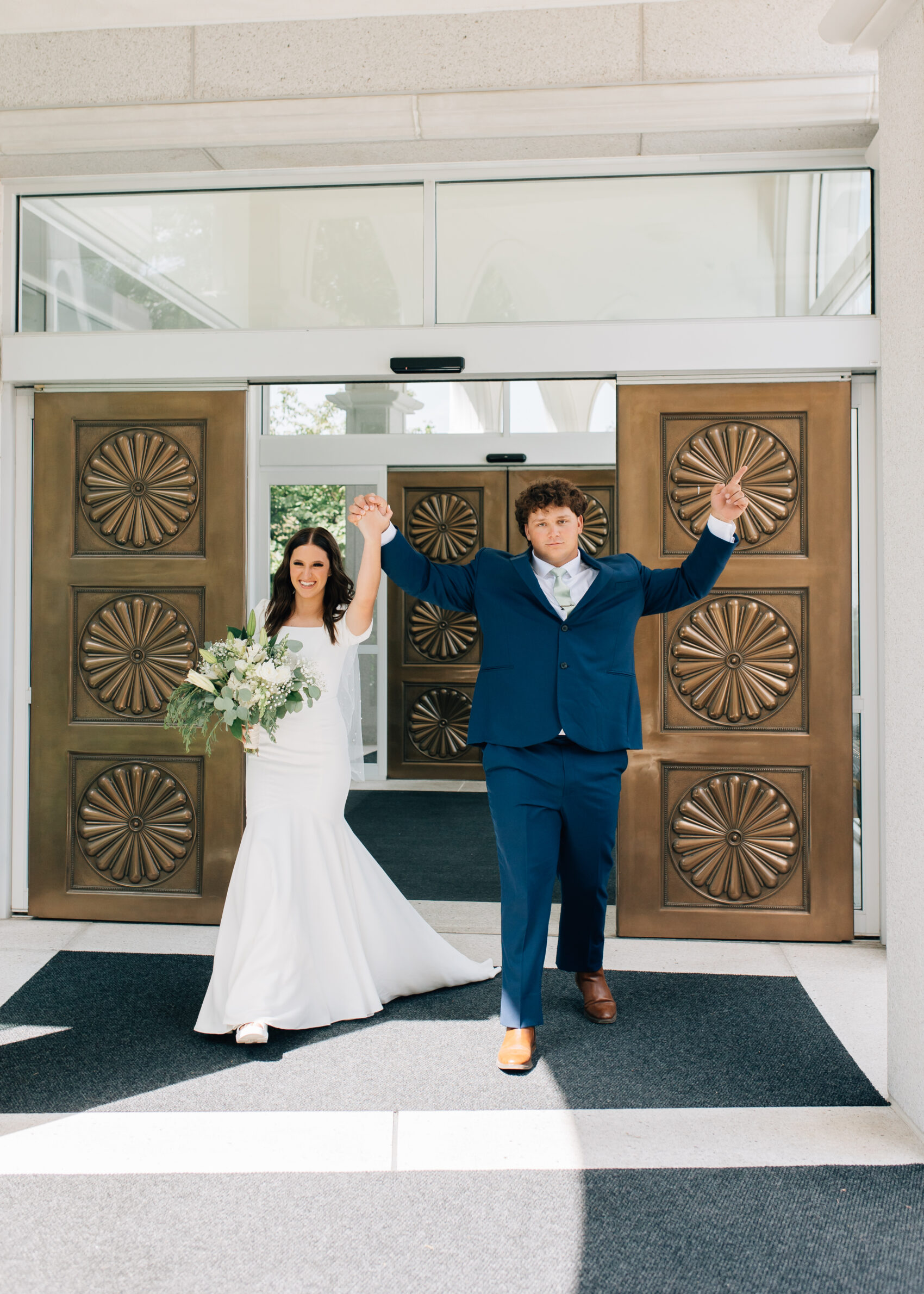 Bountiful Temple Utah wedding