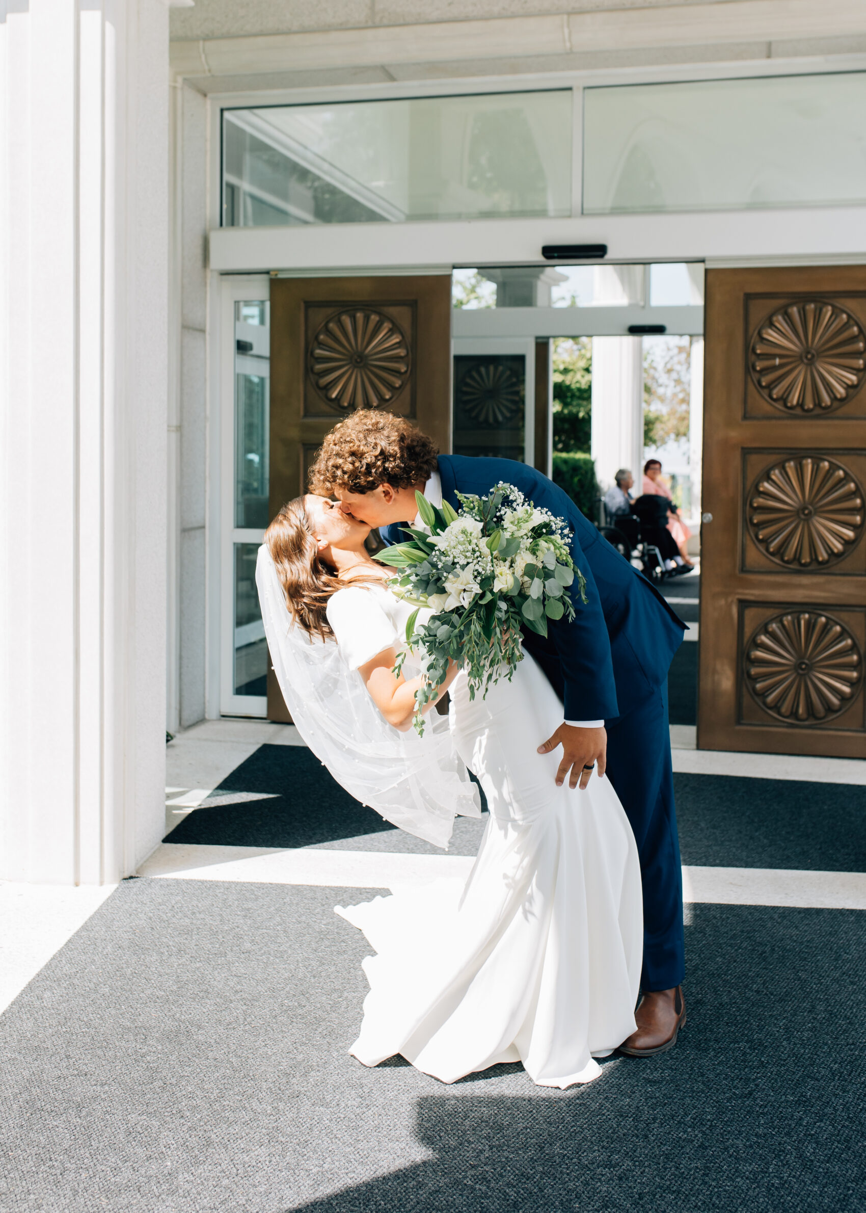 Bountiful Utah Temple Wedding