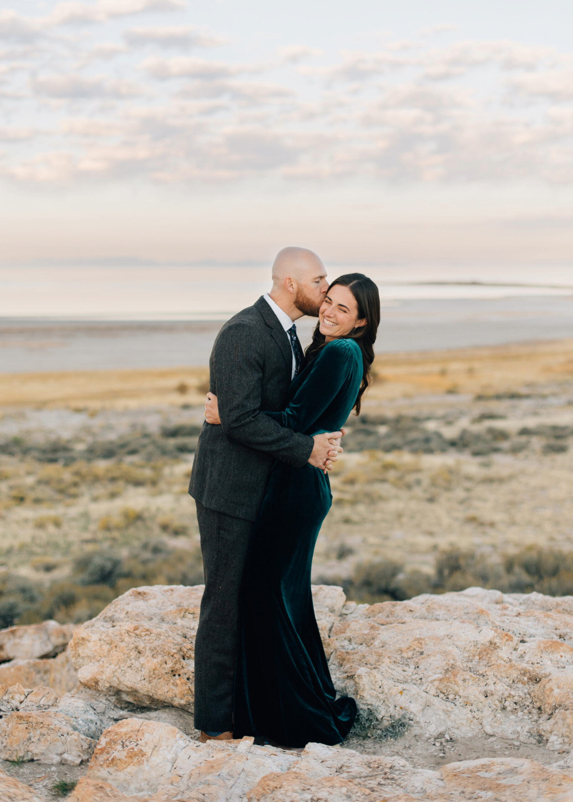 Antelope Island formal engagements Great Salt Lake Utah
Wedding Photographer