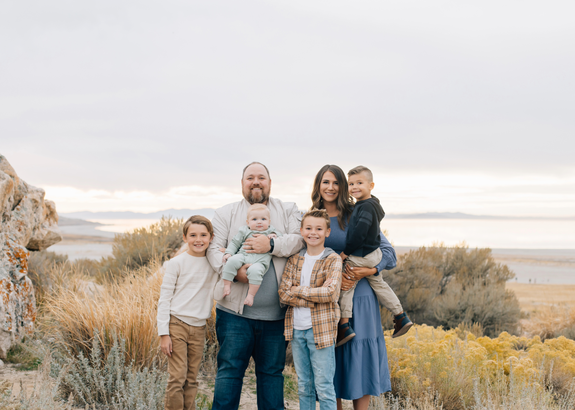 Antelope Island family pictures