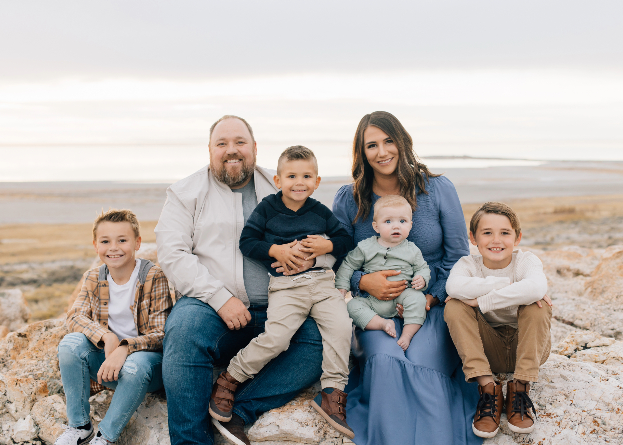 Antelope Island family photos