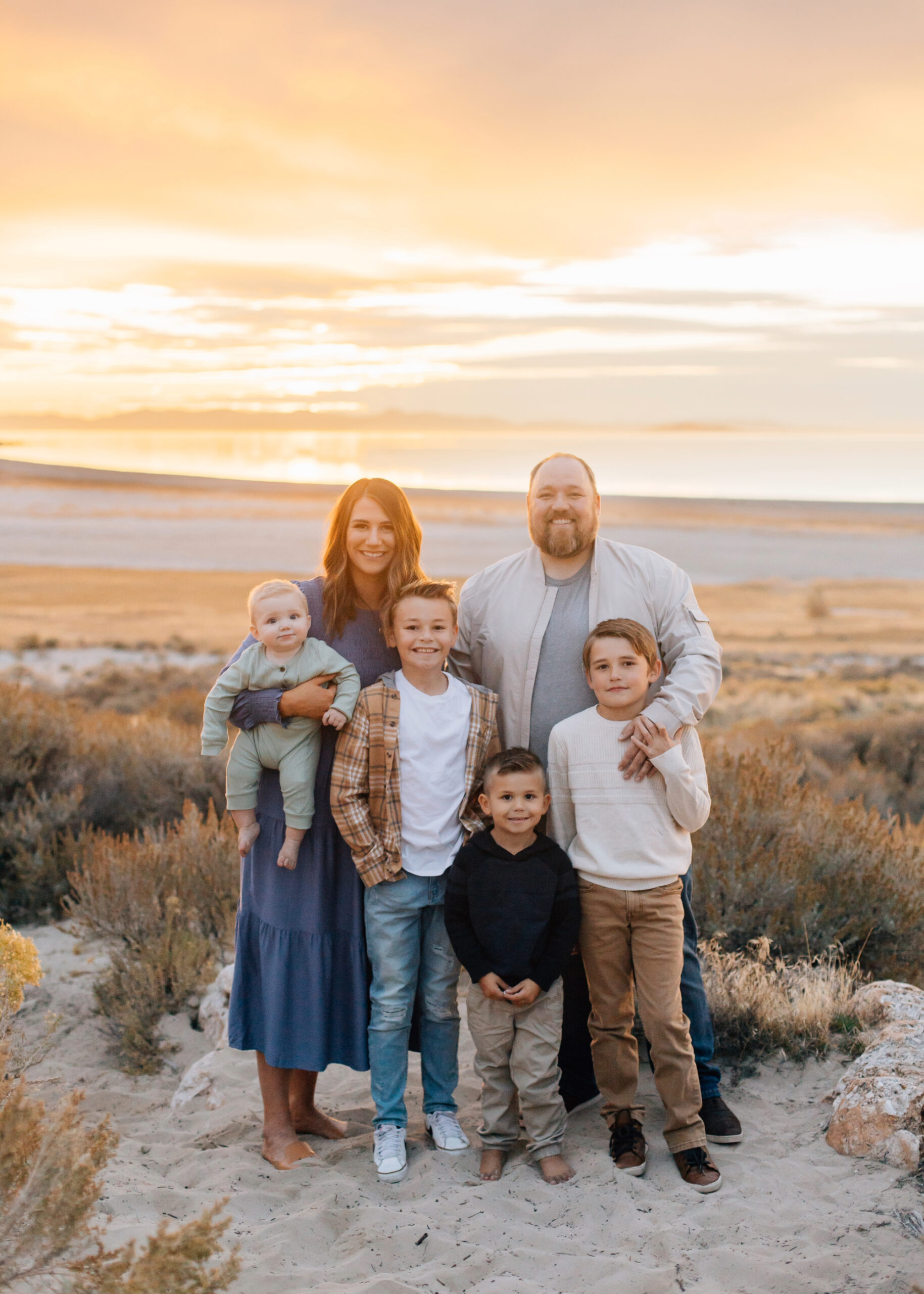 Antelope Island family pictures