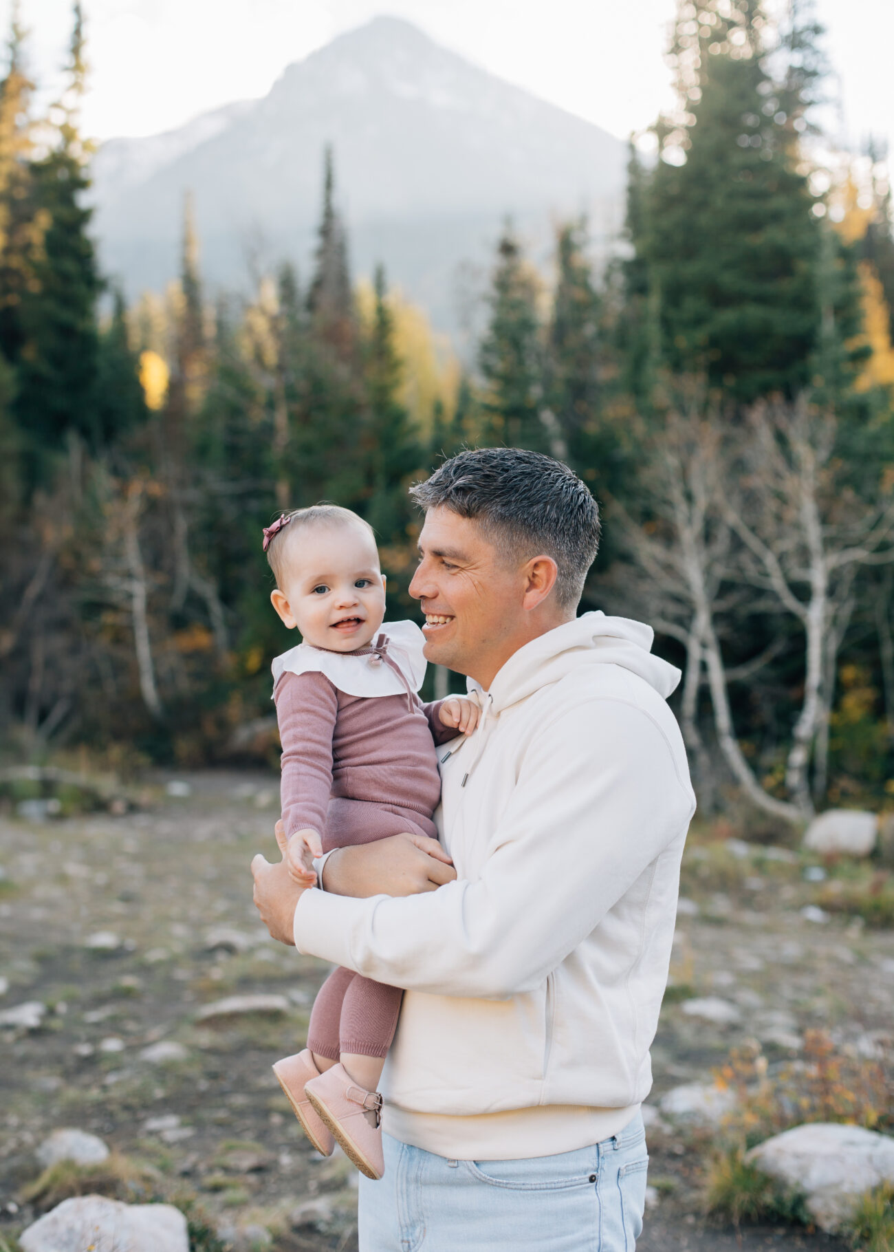 dad and baby photos