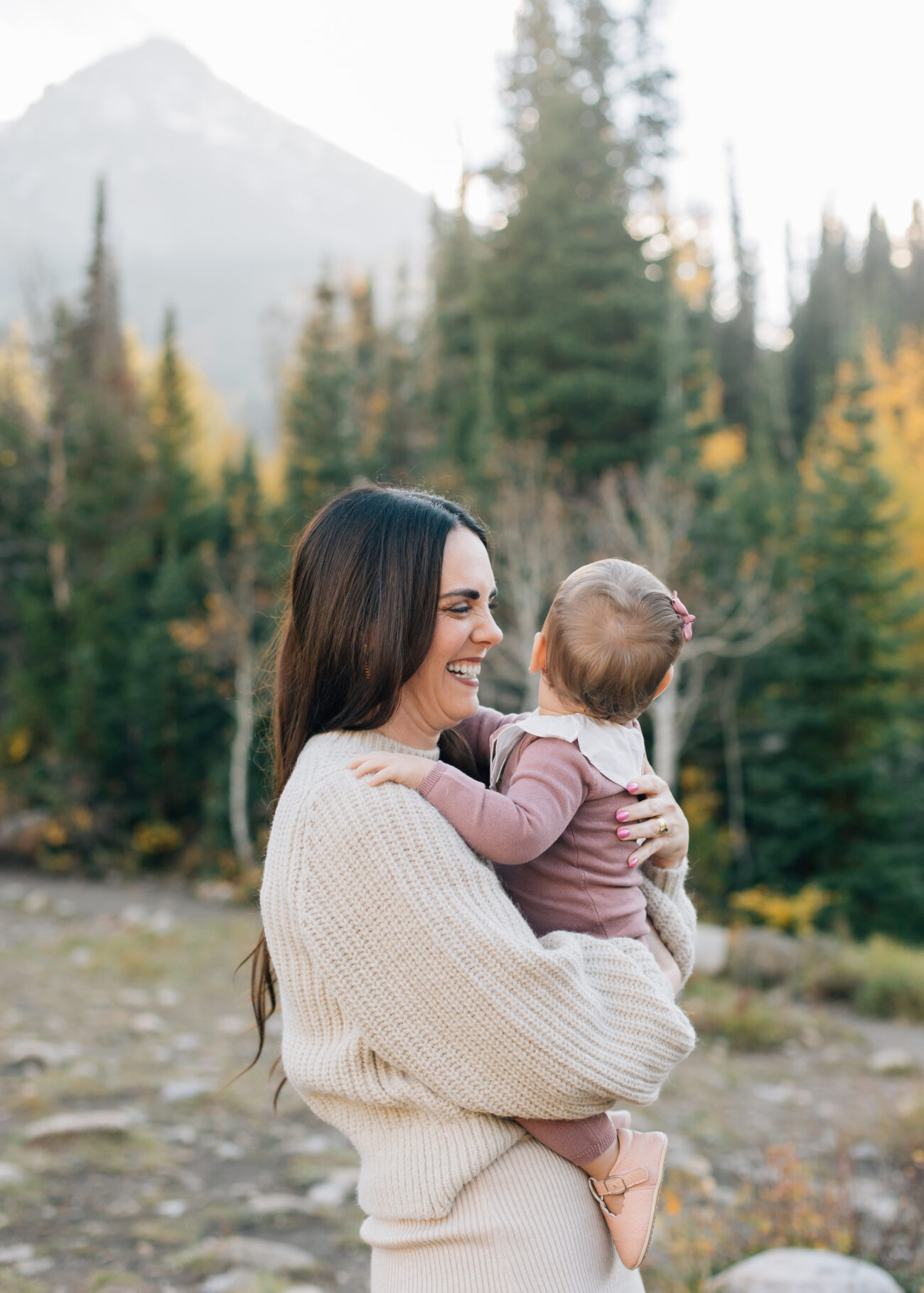 Jordan Pines mom and baby