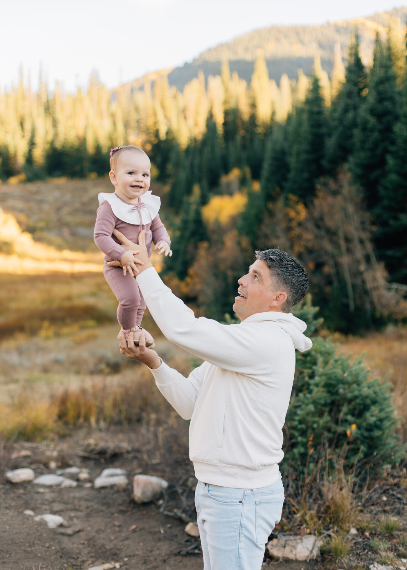 dad and baby photos