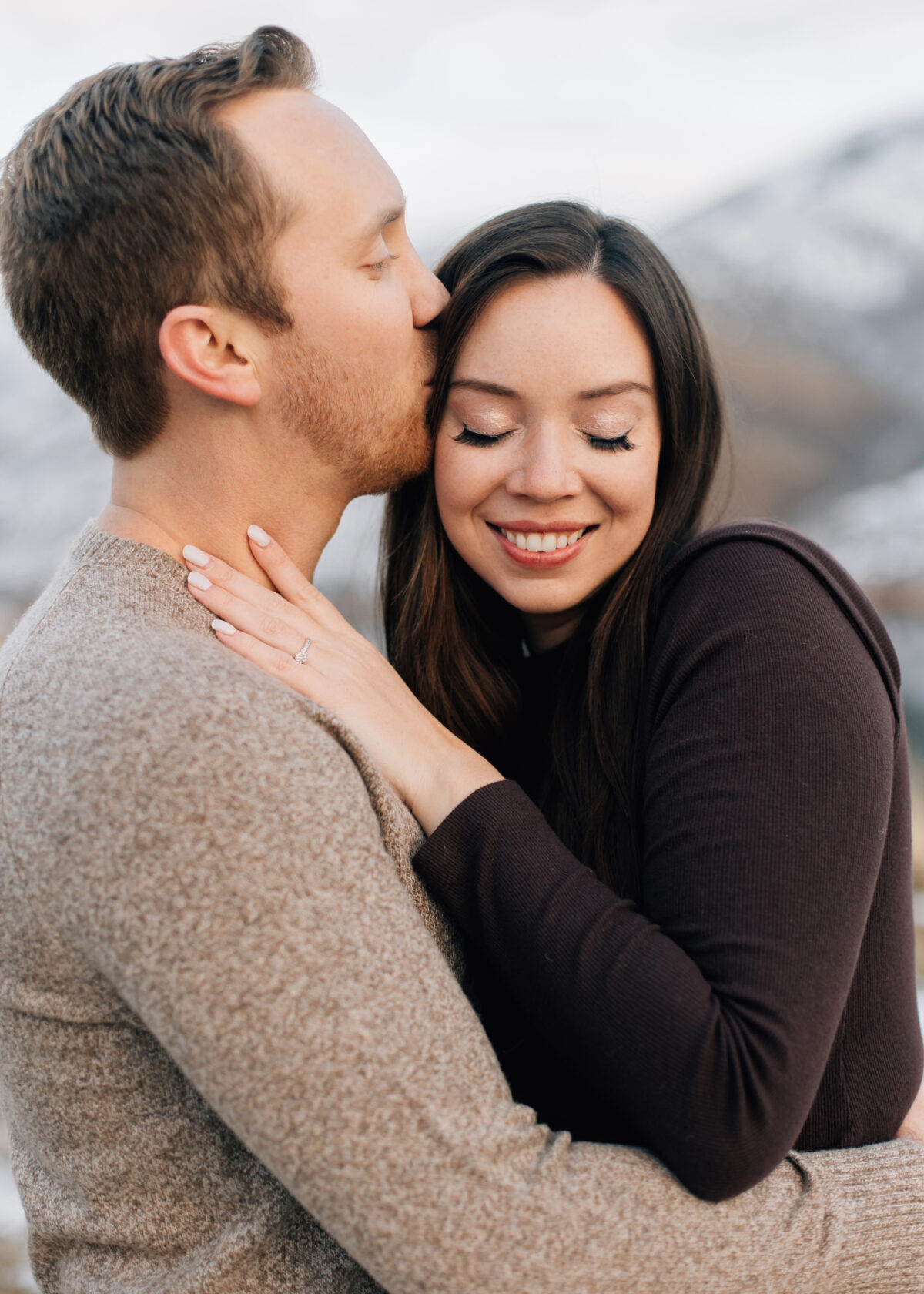 Utah couple photographer
Winter mountain engagements