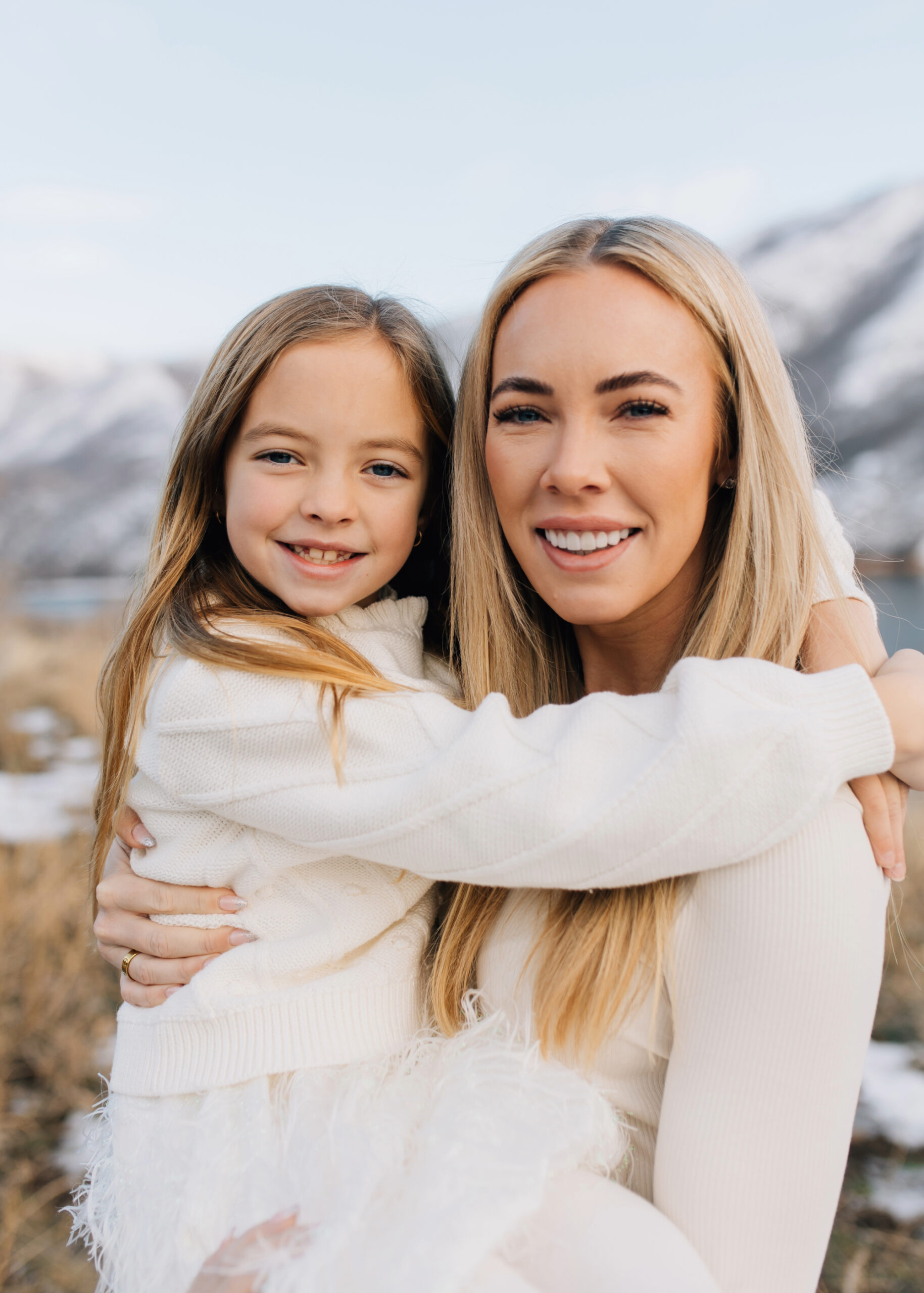 Mom and daughter photos