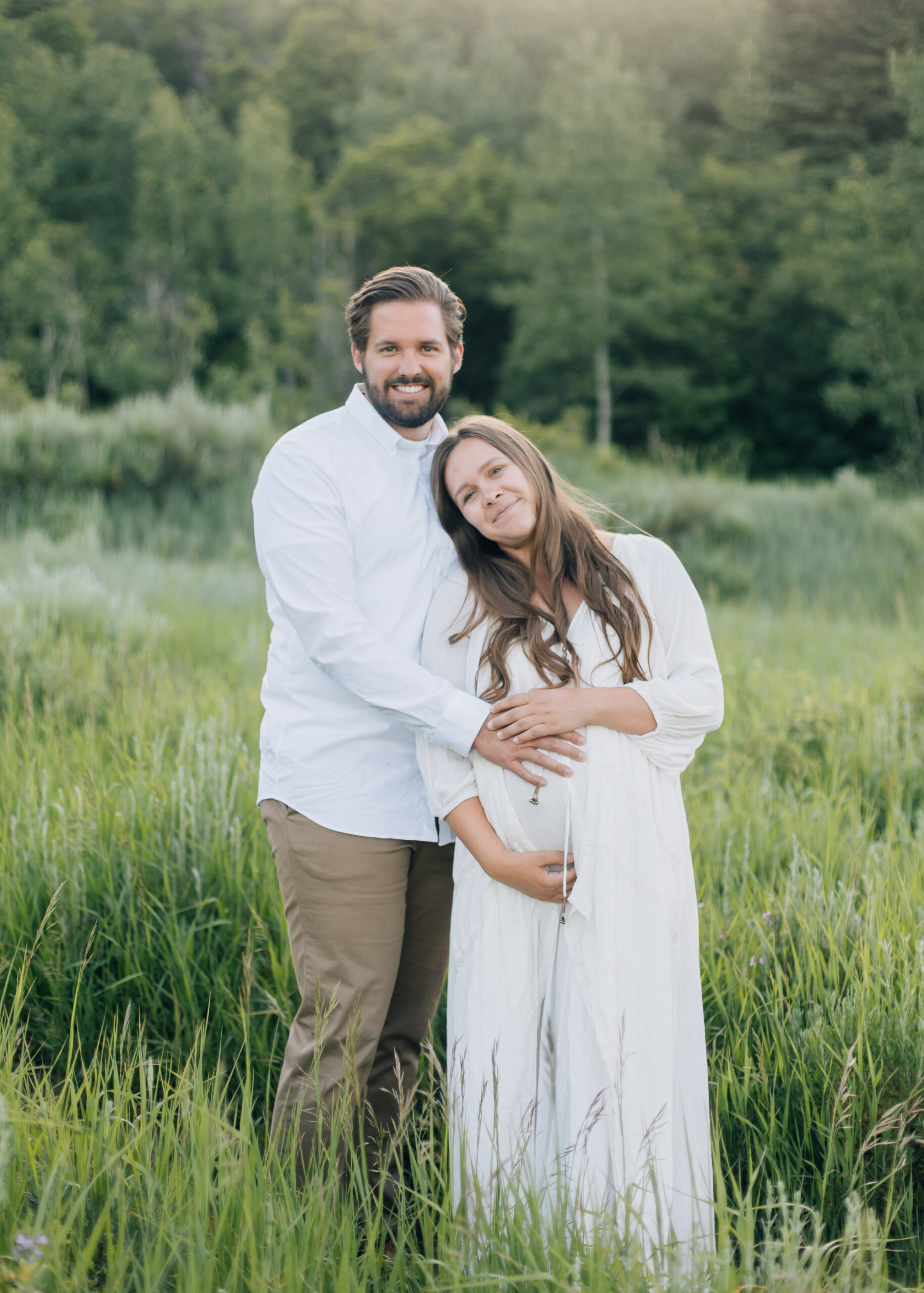 Mountain maternity photos