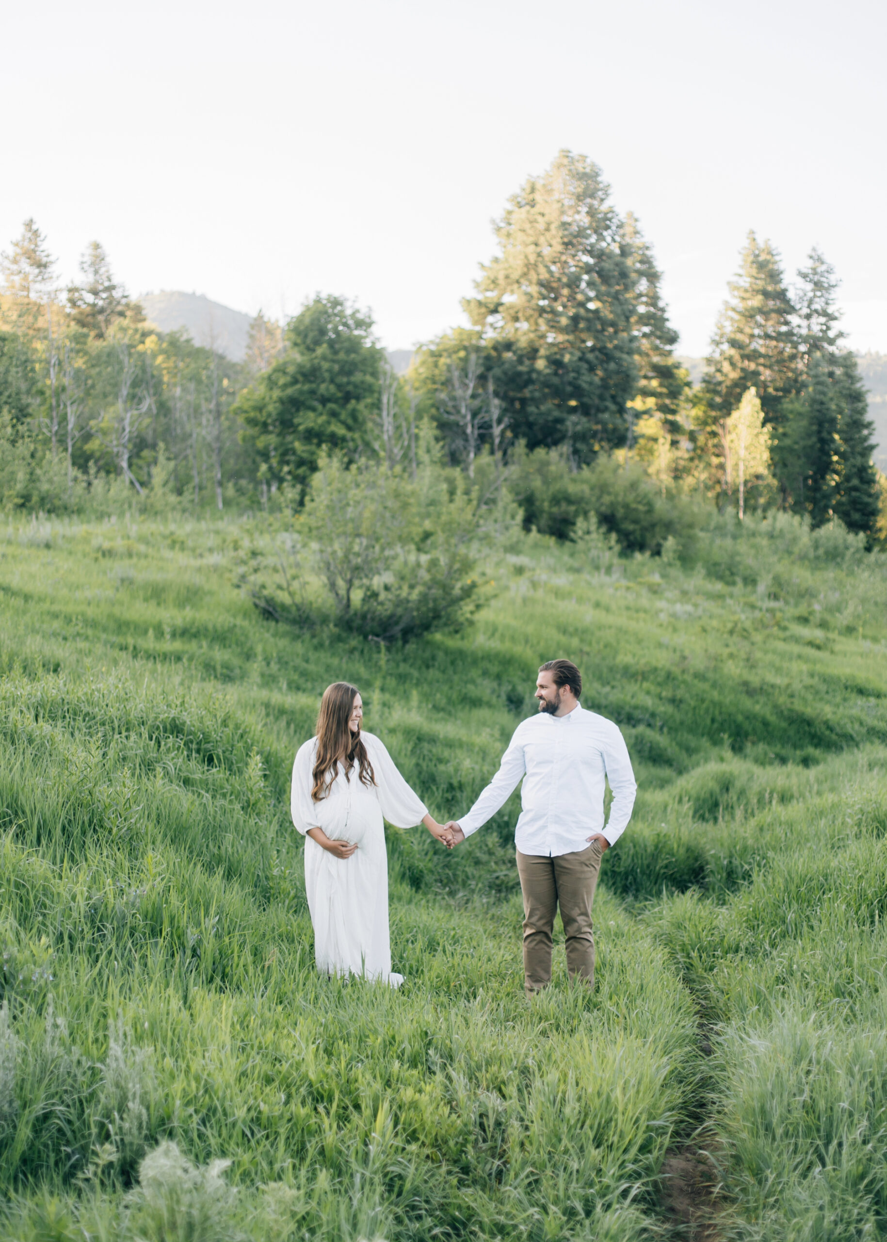 Mountain maternity photography