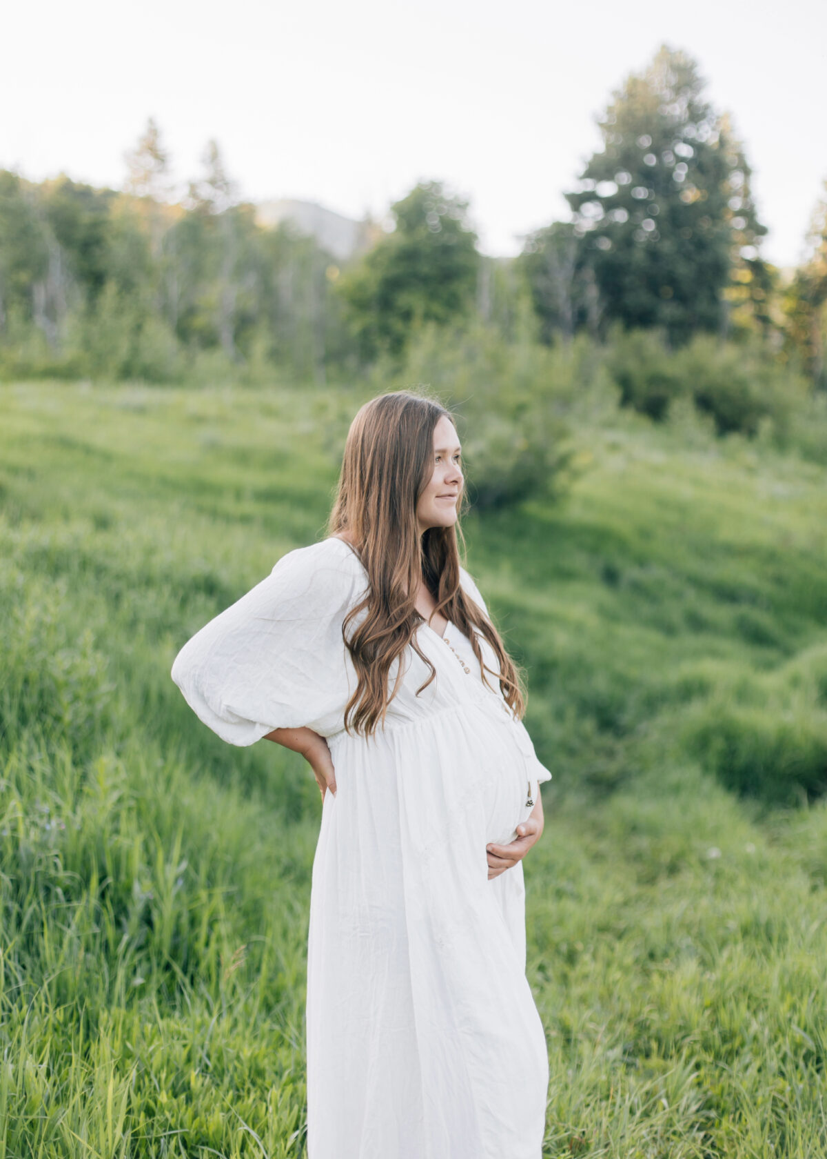 Summer maternity photos