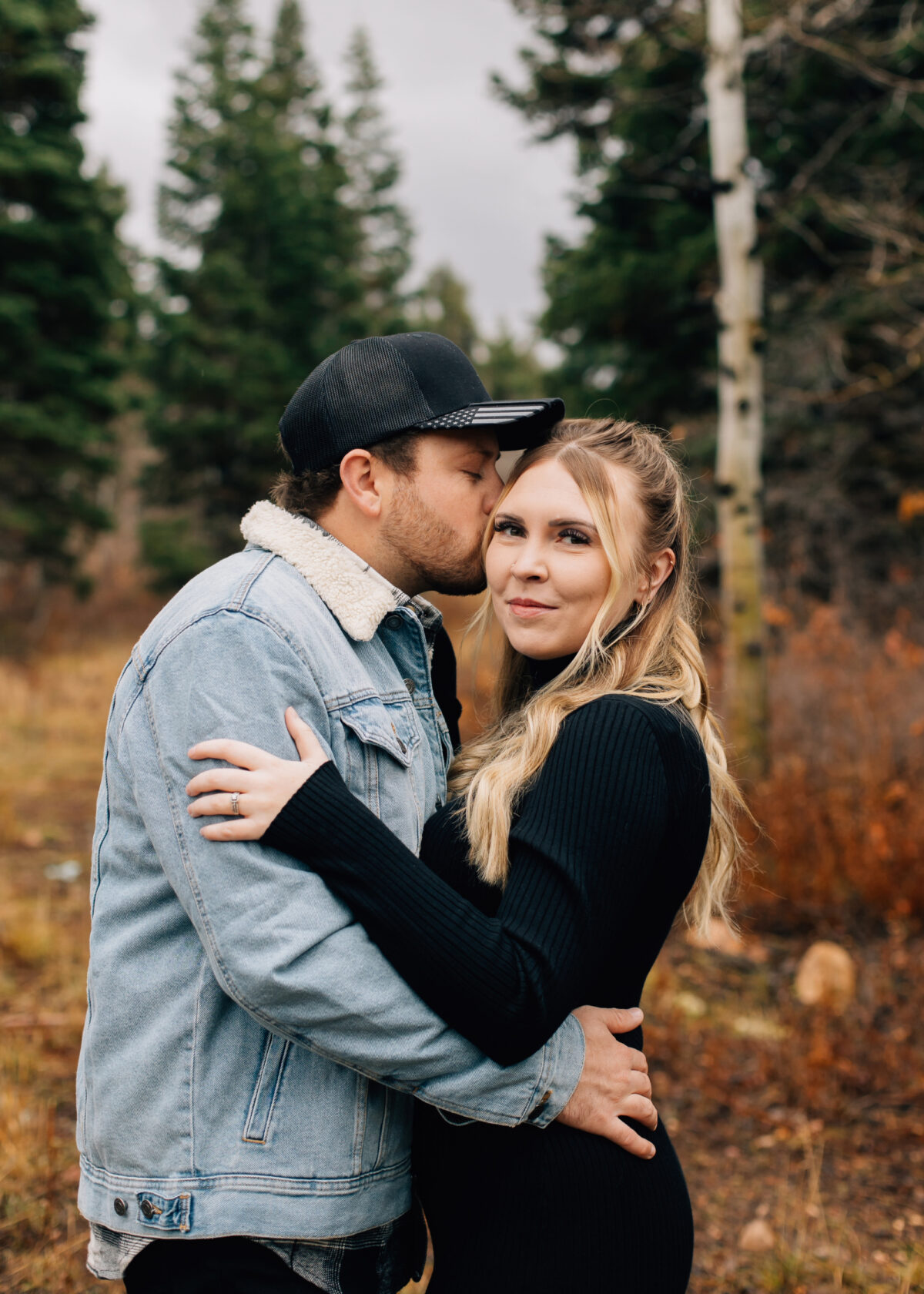 Mountain engagement photos