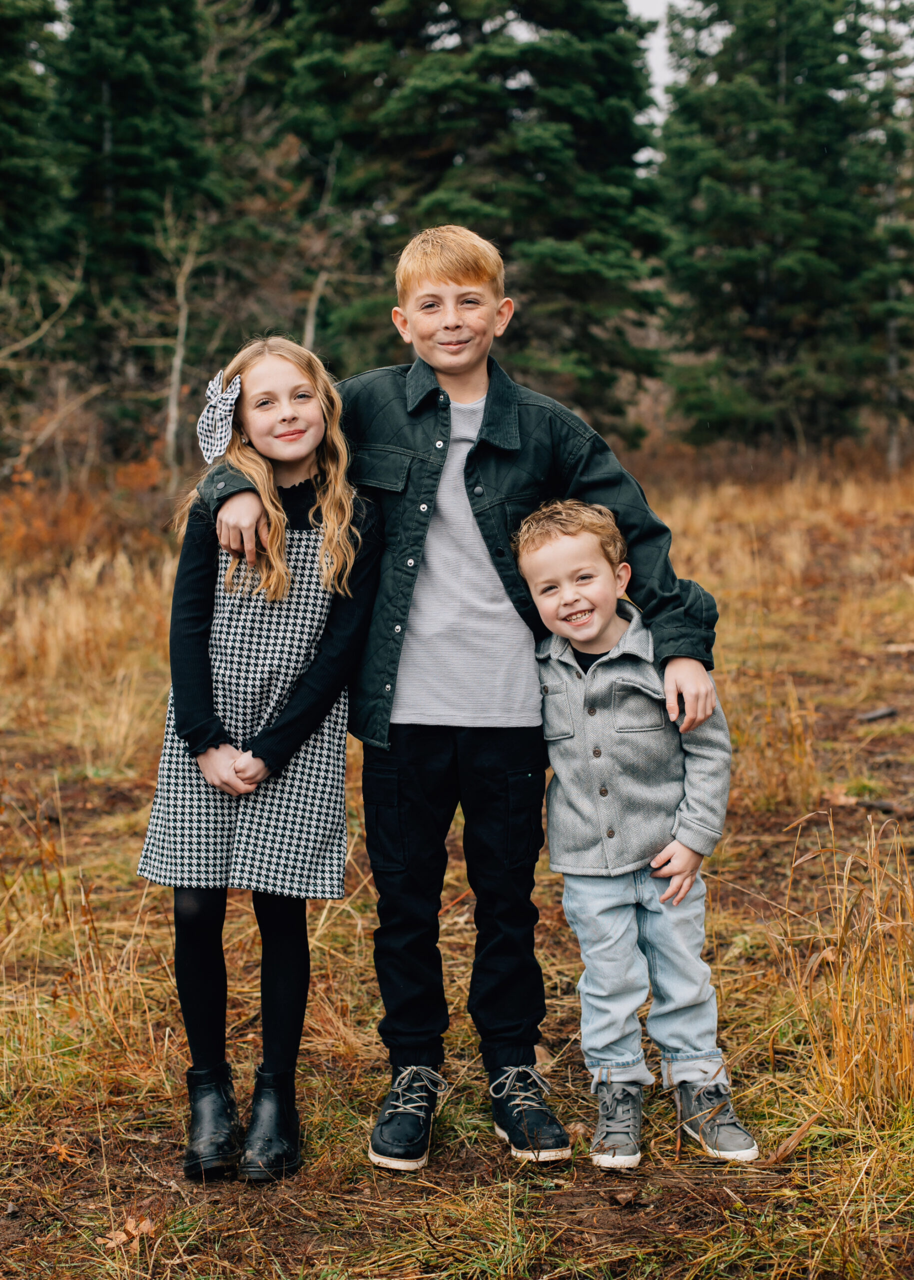 Mountain sibling photo