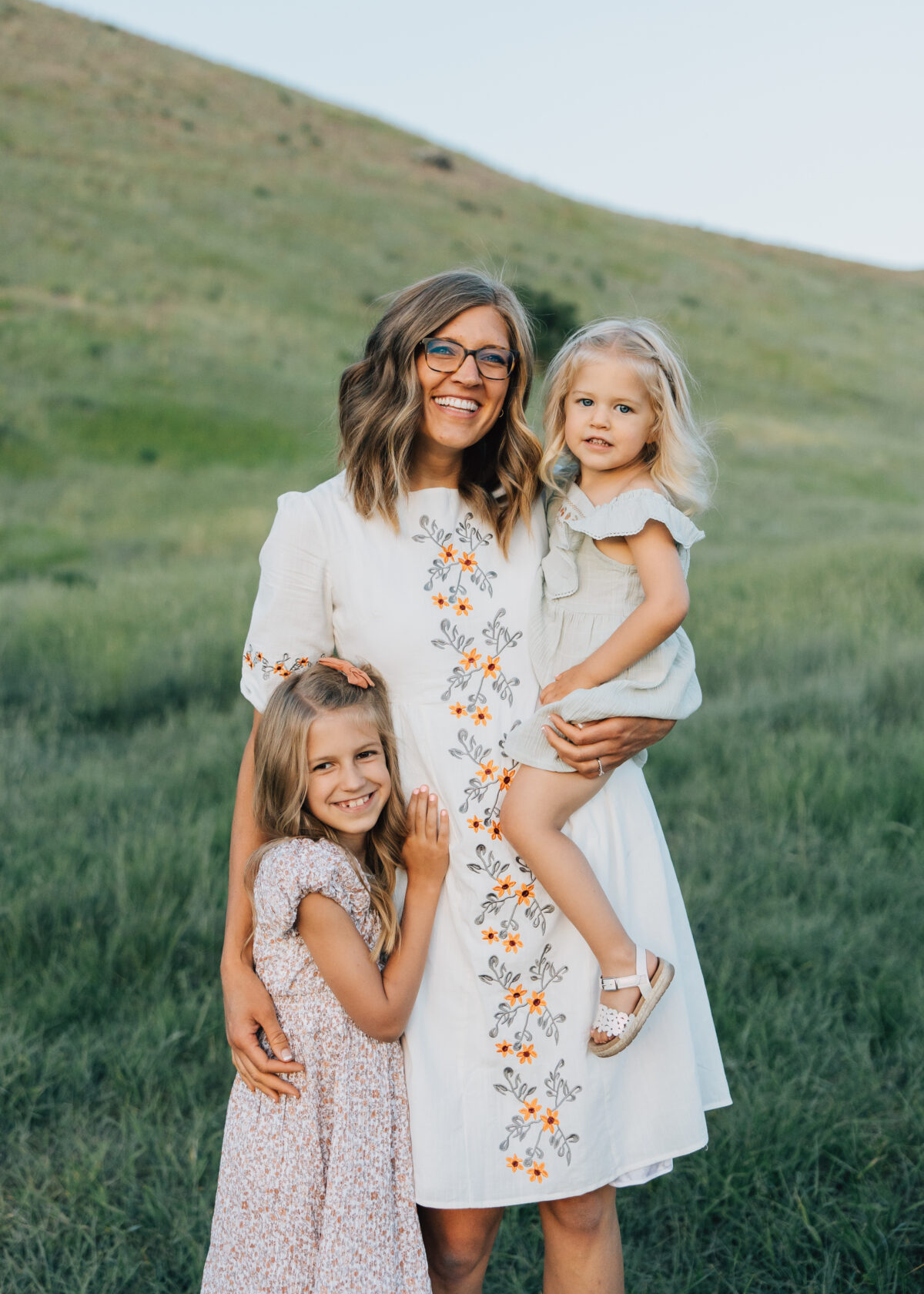 Mom and daughters photo