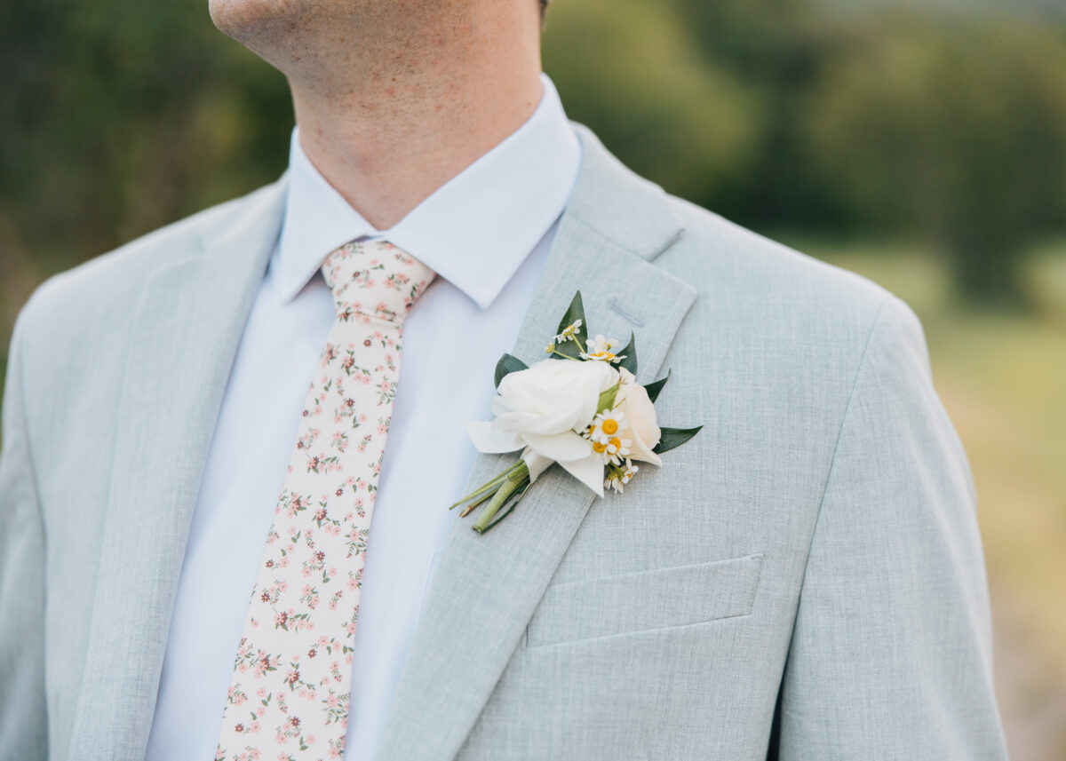 Wedding floral details