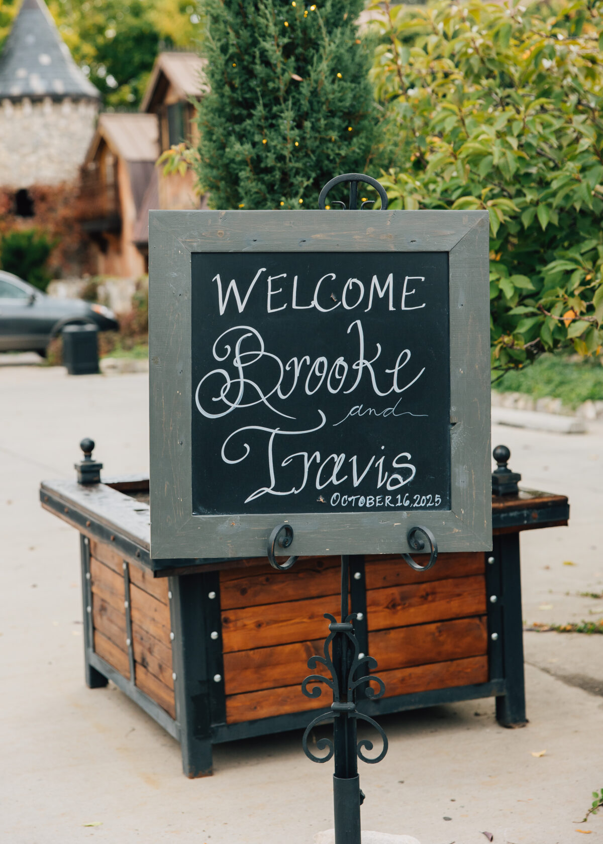 Wedding Reception Welcome Sign