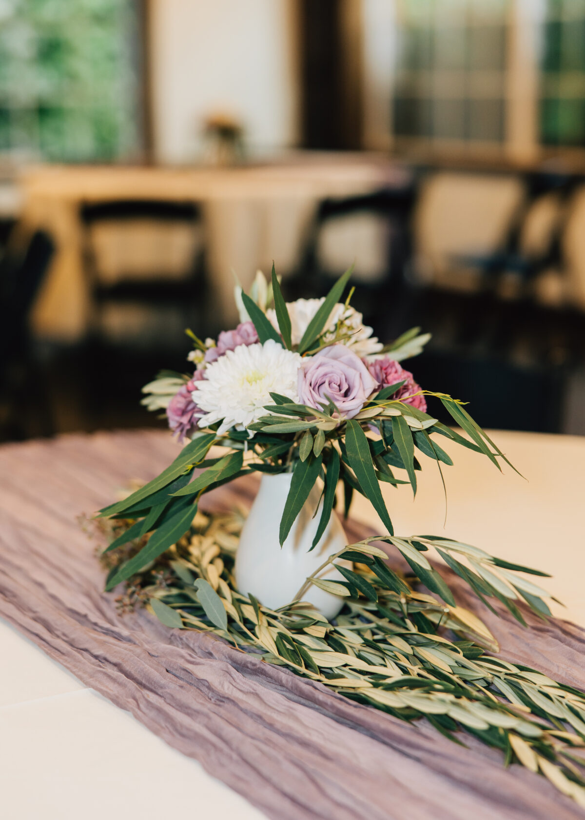 Wedding Reception Floral Details