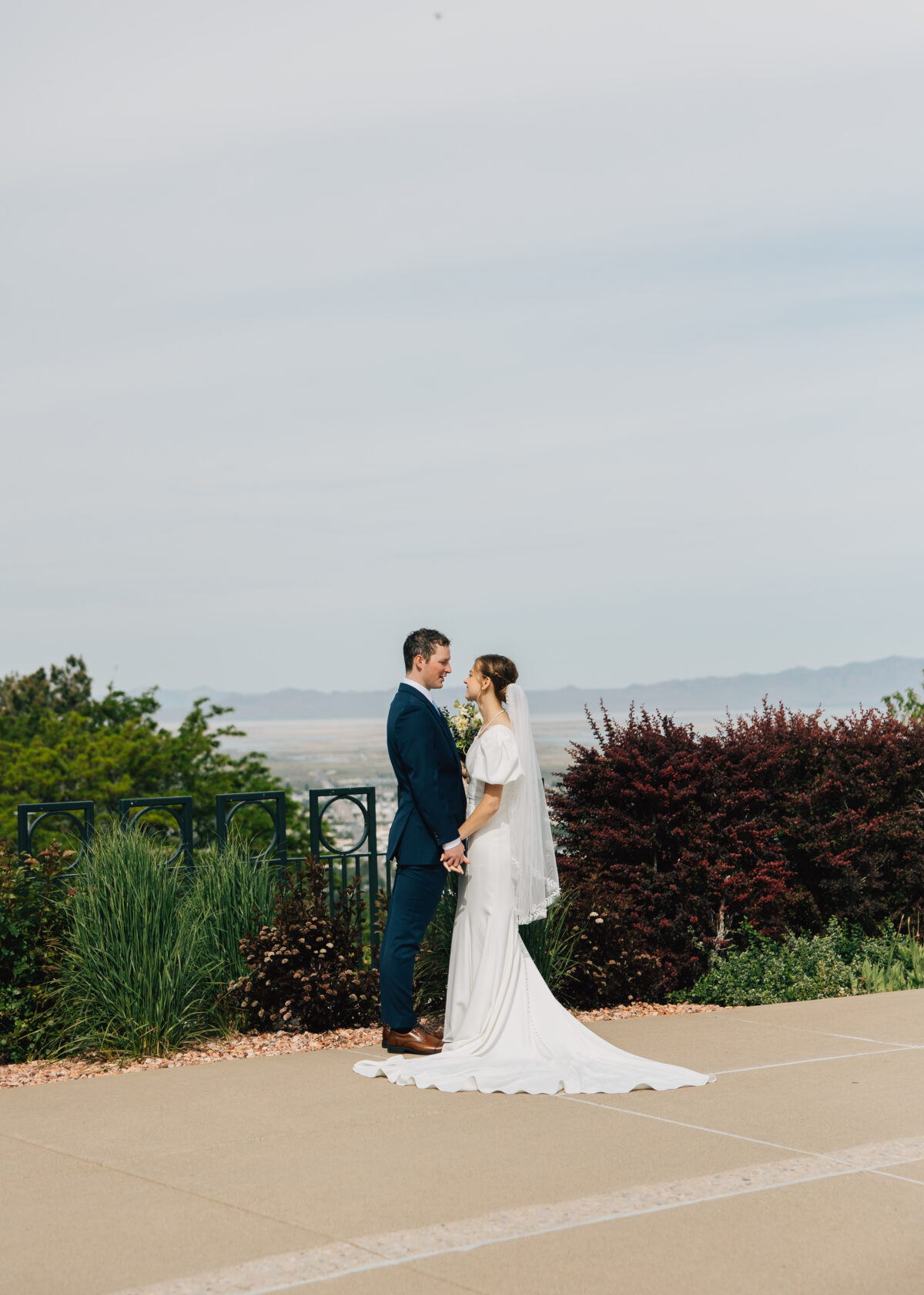 Bountiful Temple views