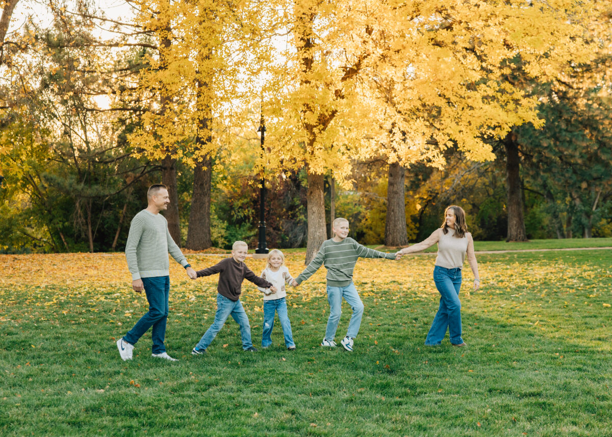 Utah fall family photography