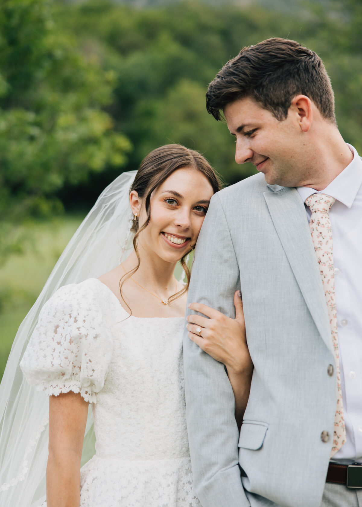 Wedding portraits mountain