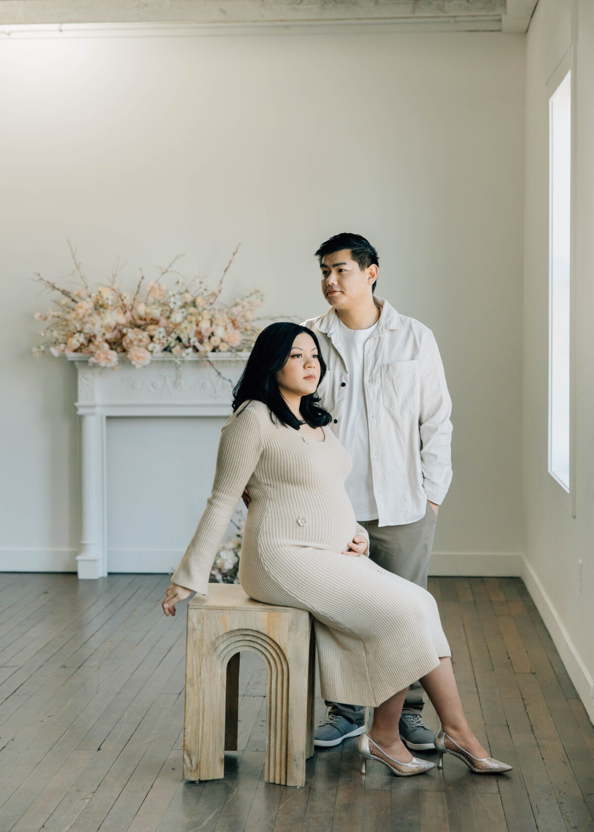 studio Maternity portraits