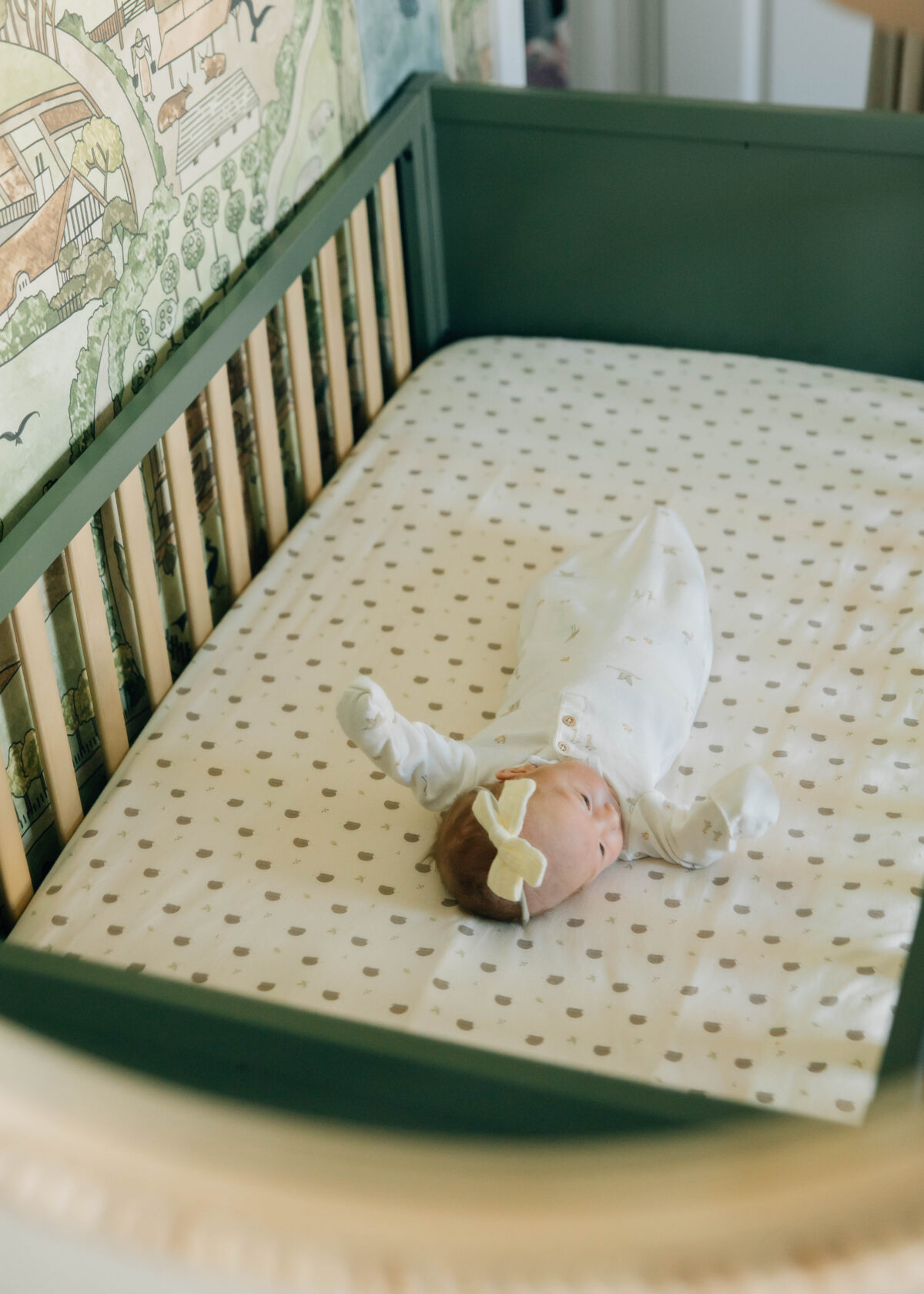 Nursery newborn lifestyle photos